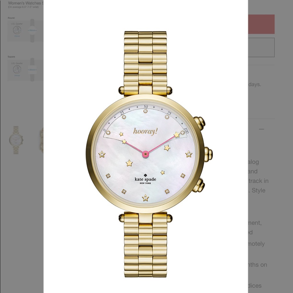 Kate Spade New York Hybrid Smartwatch 38mm - Picture 5 of 8